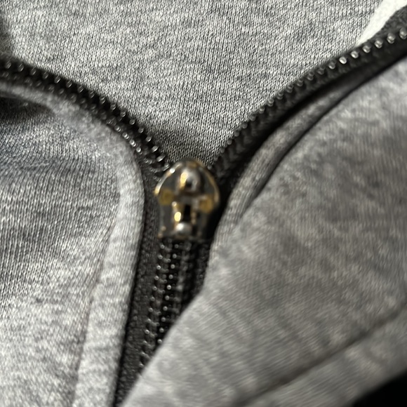 The North Face Gray and Black Hoodie Jacket Medium - Picture 4 of 9